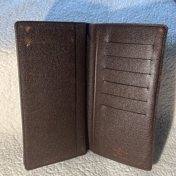 Louis Vuitton Damier Checkbook wallet with card slots Made in France - Picture 4 of 12